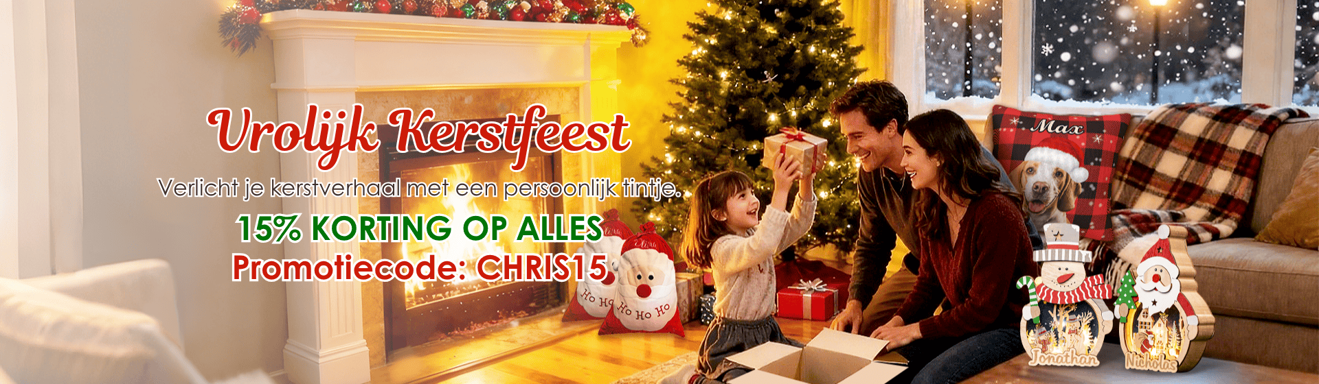 Kerstuitverkoop | Speciale aanbiedingen voor gepersonaliseerde cadeaus |  Krijgnaamketting, image size:1920x560