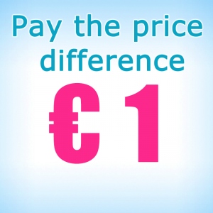 Paga solo per la differenza di prezzo