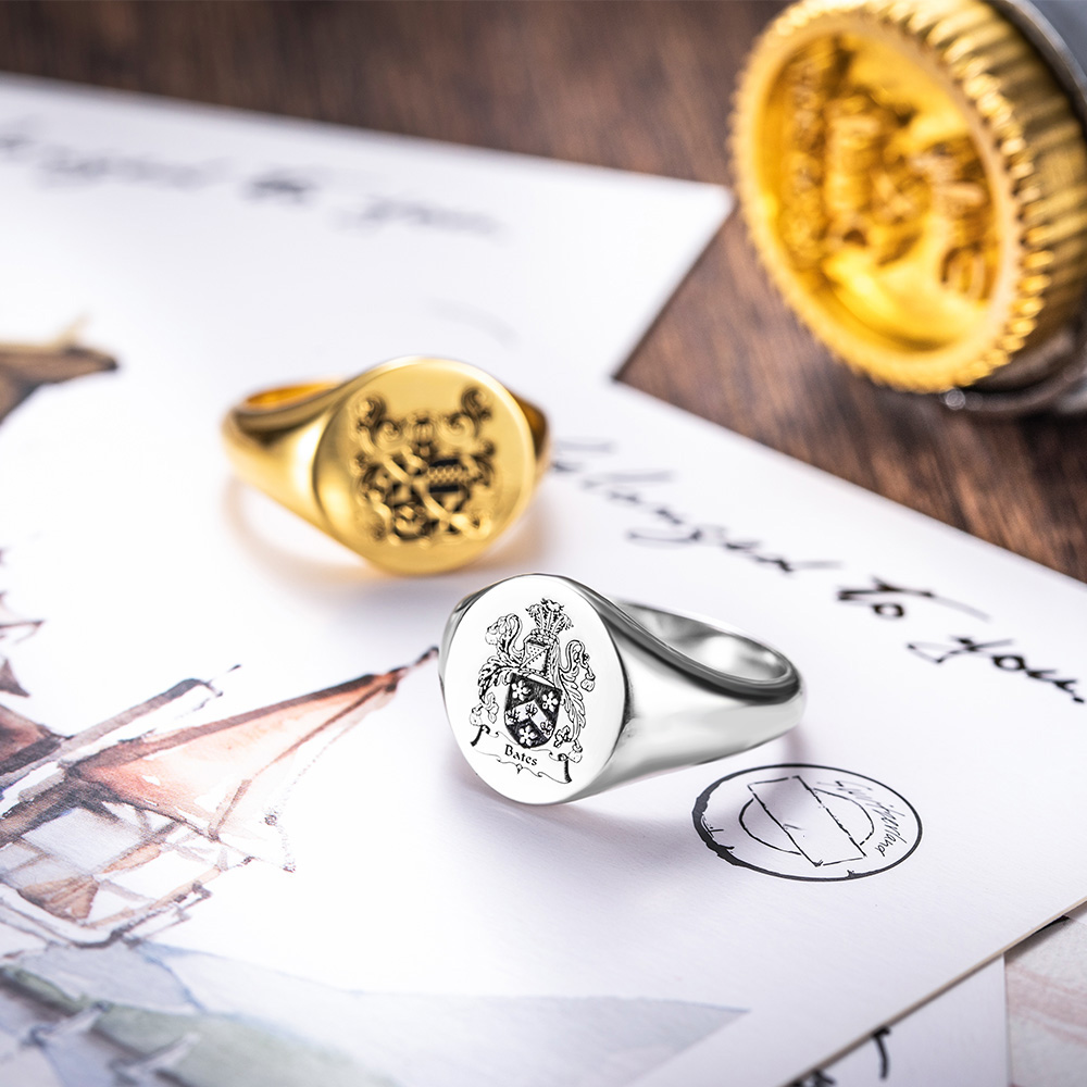 Anillos de sello personalizados